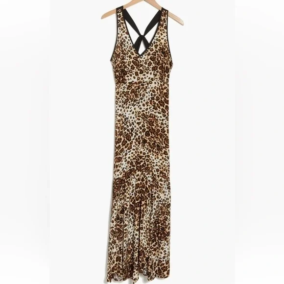 Leopard Print Maxi Dress - Picture 3 of 3